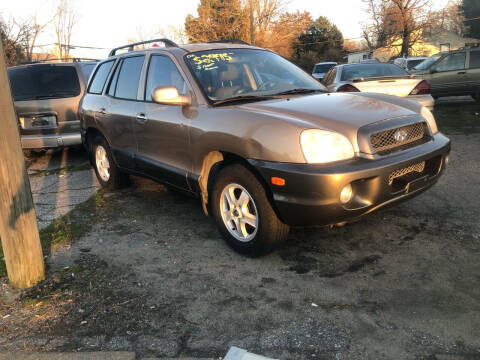 2002 Hyundai Santa Fe for sale at AFFORDABLE USED CARS in North Chesterfield VA