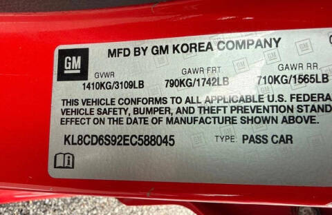2014 Chevrolet Spark 1LT CVT