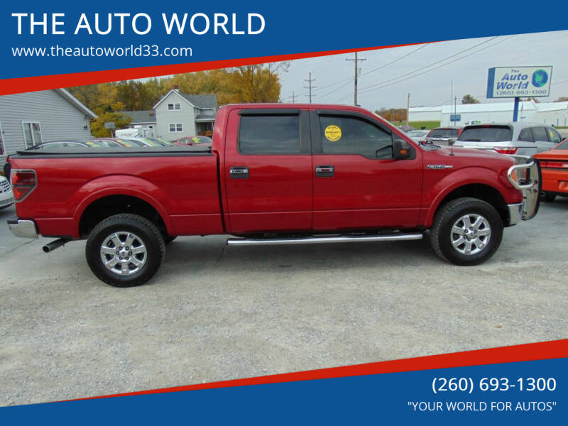 2011 Ford F-150 for sale at THE AUTO WORLD in Churubusco IN