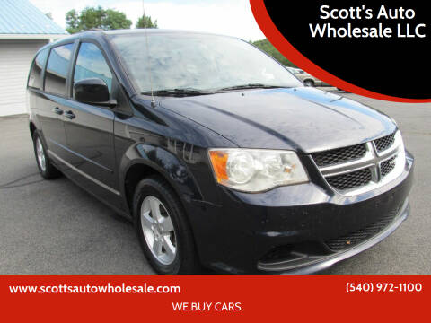 2011 Dodge Grand Caravan for sale at Scott's Auto Wholesale LLC in Locust Grove VA