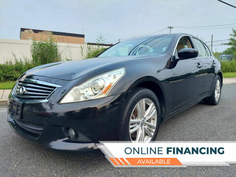 2012 Infiniti G37 Sedan for sale at New Jersey Auto Wholesale Outlet in Union Beach NJ