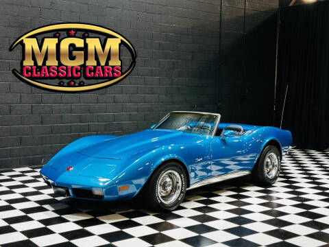 1973 Chevrolet Corvette for sale at MGM CLASSIC CARS in Addison IL