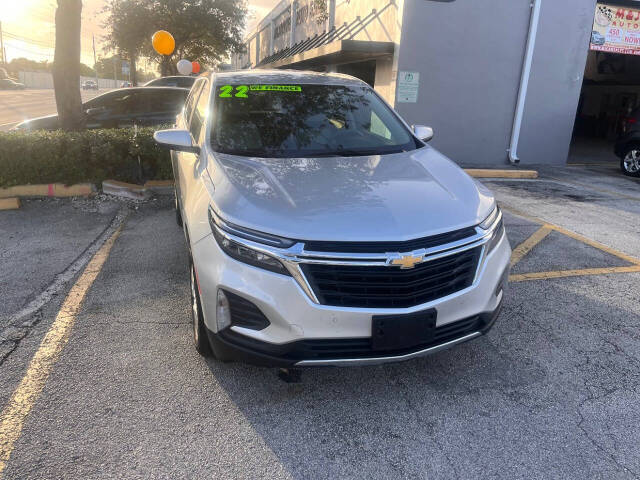 2022 Chevrolet Equinox for sale at M & J UNITED AUTO SALES in LAUDERDALE LAKES, FL