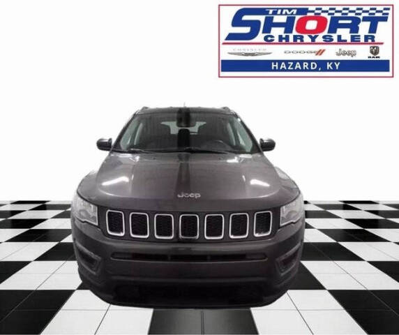 Used 2019 Jeep Compass Sport with VIN 3C4NJDABXKT646212 for sale in Hazard, KY