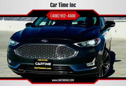 2019 Ford Fusion for sale at Car Time Inc in San Jose CA