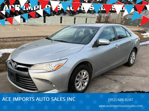 2017 Toyota Camry for sale at ACE IMPORTS AUTO SALES INC in Hopkins MN