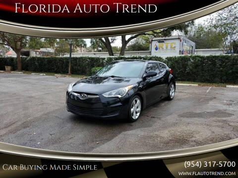 2012 Hyundai Veloster for sale at Florida Auto Trend in Plantation FL