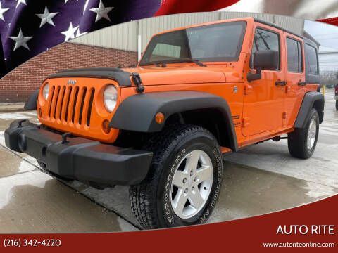 2013 Jeep Wrangler Unlimited for sale at Auto Rite in Bedford Heights OH
