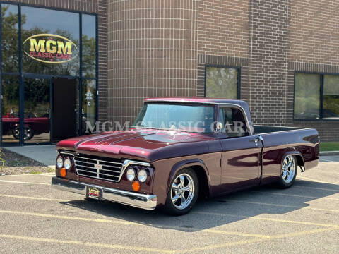 1963 Dodge D100 Pickup for sale at MGM CLASSIC CARS in Addison IL