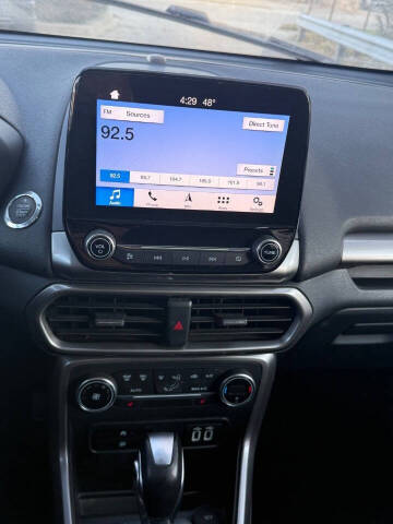 2018 Ford EcoSport SE