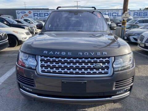 2016 Land Rover Range Rover Supercharged