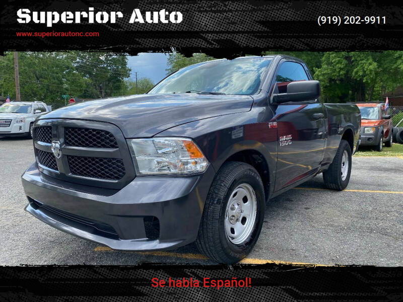 2014 RAM Ram Pickup 1500 for sale at Superior Auto in Selma NC