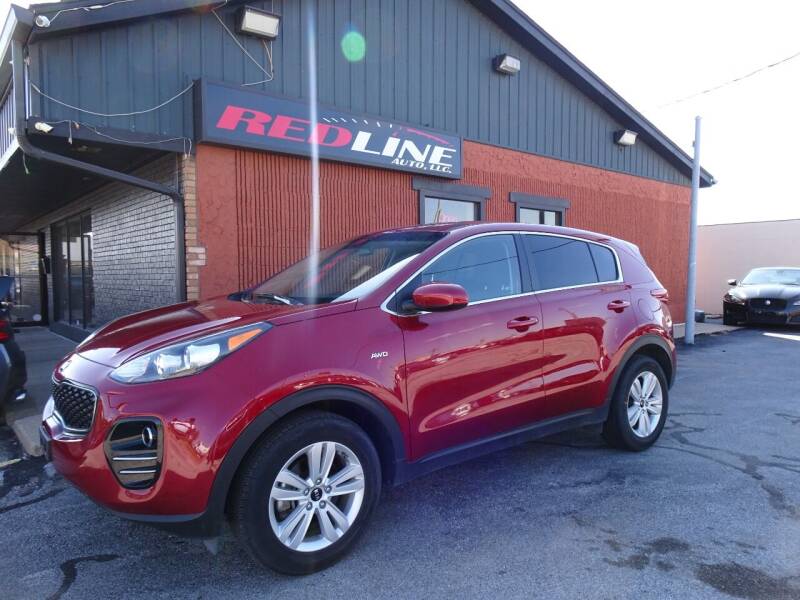 2019 Kia Sportage for sale at RED LINE AUTO LLC in Omaha NE