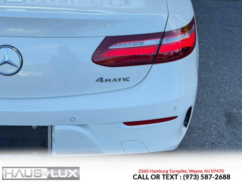 2018 Mercedes-Benz E-Class E 400 4MATIC
