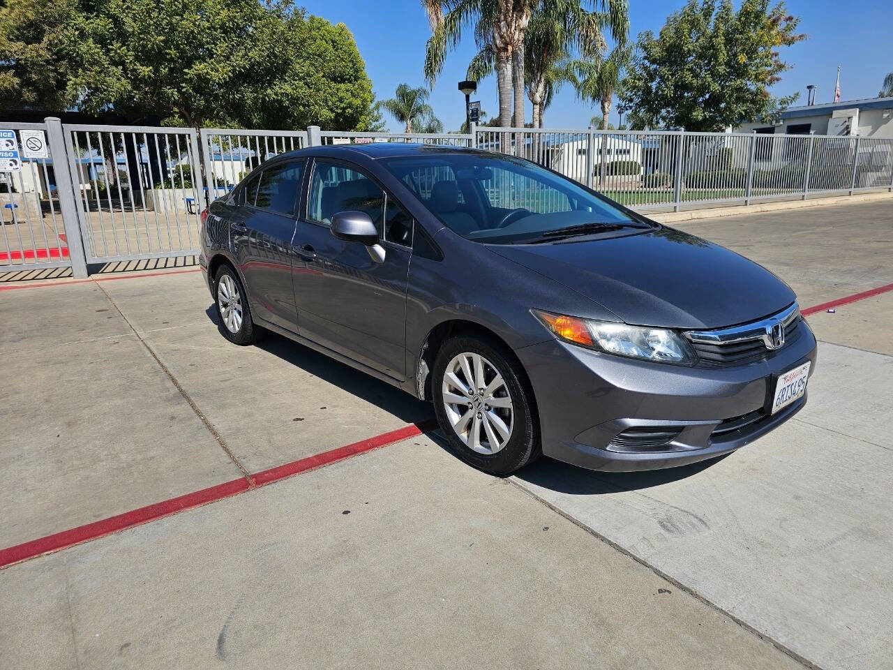 2012 Honda Civic for sale at SPEED VALLEY MOTORS in Sanger, CA