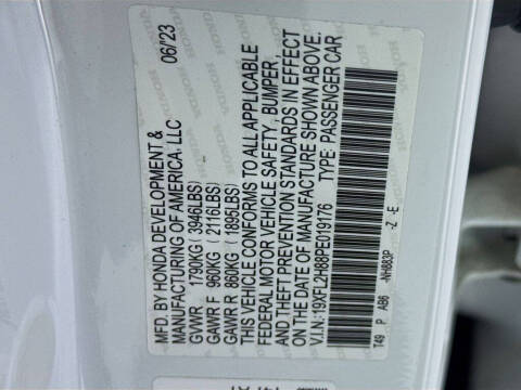 2023 Honda Civic Sport