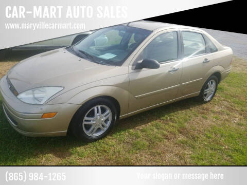 2002 Ford Focus for sale at CAR-MART AUTO SALES in Maryville TN