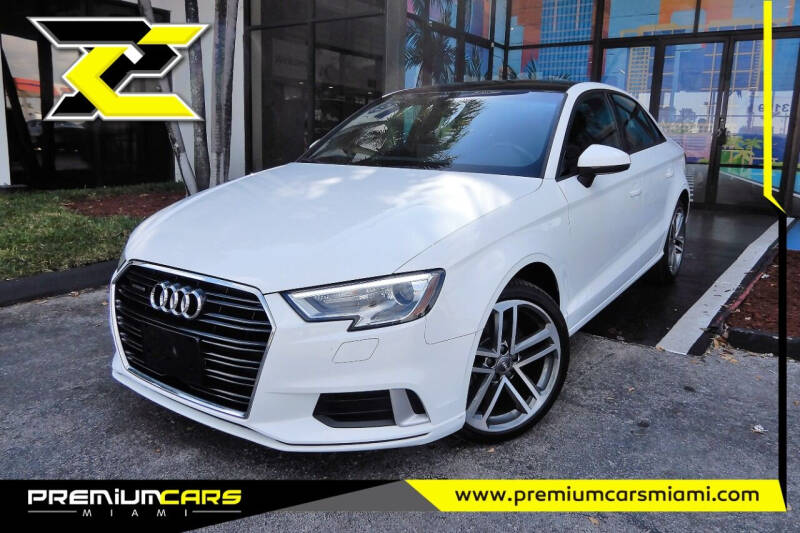 2018 Audi A3 for sale at Premium Cars of Miami in Miami FL