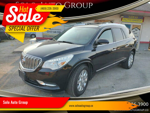 2016 Buick Enclave for sale at Solo Auto Group in Mckinney TX