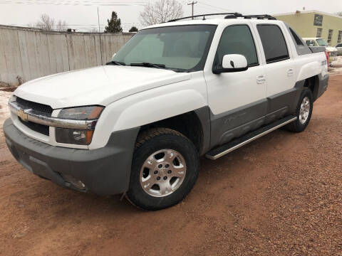 2002 Chevrolet Avalanche for sale at Danny's Auto Sales in Rapid City SD