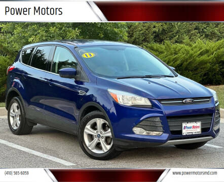 2013 Ford Escape for sale at Power Motors in Halethorpe MD