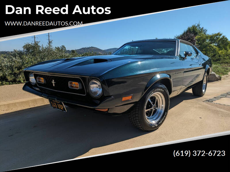 1972 Ford Mustang for sale at Dan Reed Autos in Escondido CA
