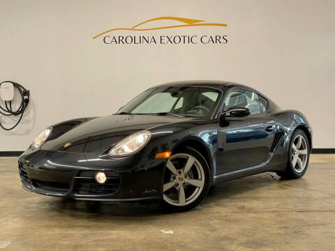2007 Porsche Cayman for sale at Carolina Exotic Cars & Consignment Center in Raleigh NC