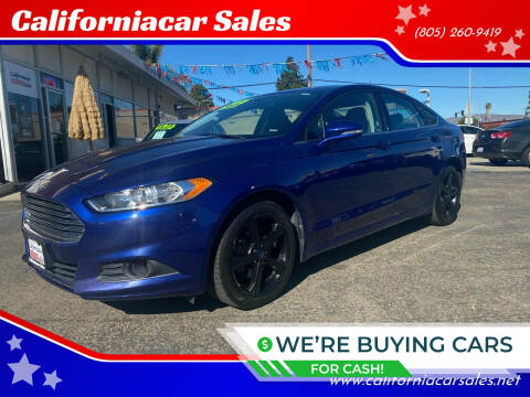 2016 Ford Fusion for sale at Californiacar Sales in Santa Maria CA