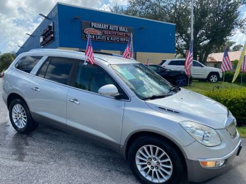 2010 Buick Enclave for sale at Primary Auto Mall in Fort Myers FL