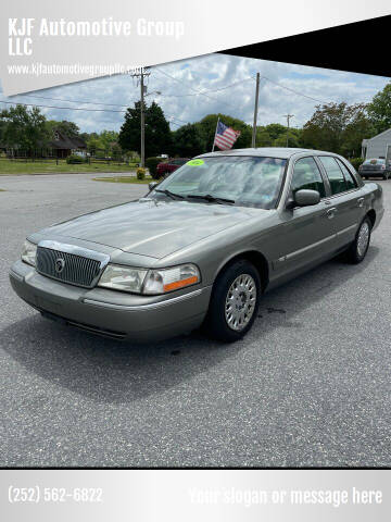 2004 Mercury Grand Marquis for sale at KJF Automotive Group LLC in Elizabeth City NC