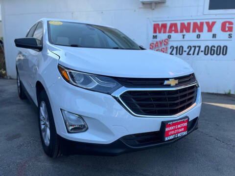2021 Chevrolet Equinox for sale at Manny G Motors in San Antonio TX