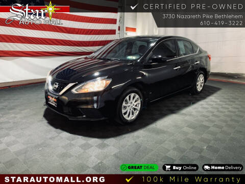 2019 Nissan Sentra for sale at Star Auto Mall in Bethlehem PA