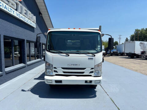 2017 Isuzu NPR Flatbed Dump Truck