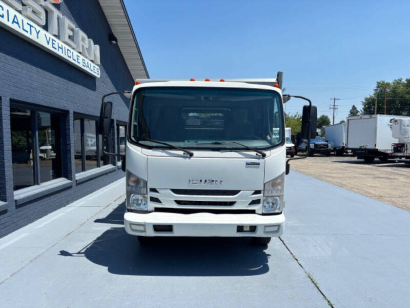 2017 Isuzu NPR Flatbed Dump Truck