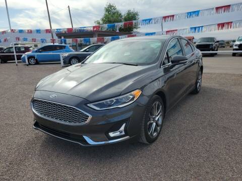 2020 Ford Fusion for sale at Bickham Used Cars in Alamogordo NM