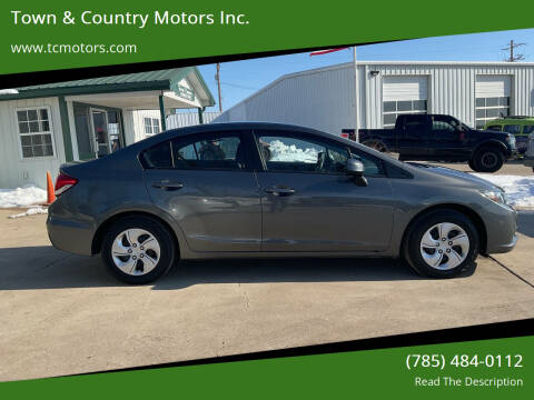 2013 Honda Civic for sale at Town & Country Motors Inc. in Meriden KS