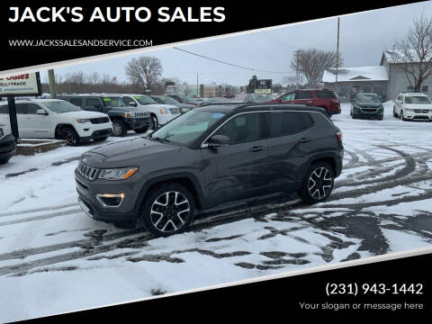 2019 Jeep Compass for sale at JACK'S AUTO SALES in Traverse City MI