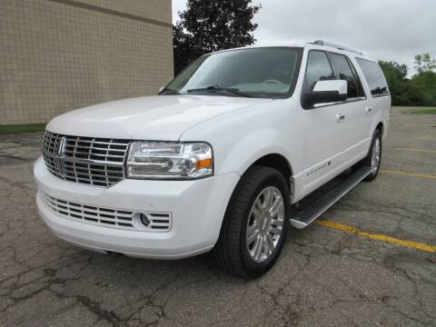 2012 Lincoln Navigator L for sale at Caruzin Motors in Flint MI