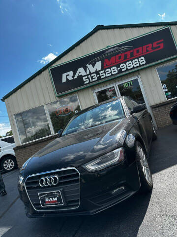 2013 Audi A4 for sale at RAM MOTORS in Cincinnati OH