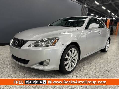 2008 Lexus IS 250 for sale at Becks Auto Group in Mason OH