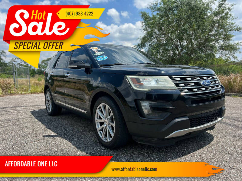2016 Ford Explorer for sale at AFFORDABLE ONE LLC in Orlando FL