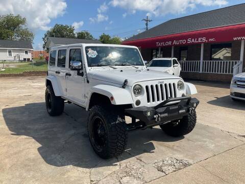 2015 Jeep Wrangler Unlimited for sale at Taylor Auto Sales Inc in Lyman SC