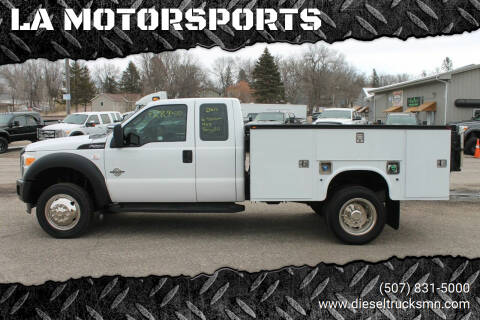 2011 Ford F-550 SUPERDUTY for sale at L.A. MOTORSPORTS in Windom MN