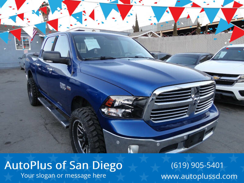 2017 RAM 1500 for sale at AutoPlus of San Diego in Spring Valley CA