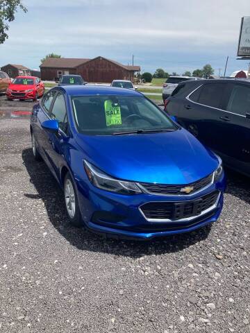 2018 Chevrolet Cruze for sale at K & G Auto Sales Inc in Delta OH