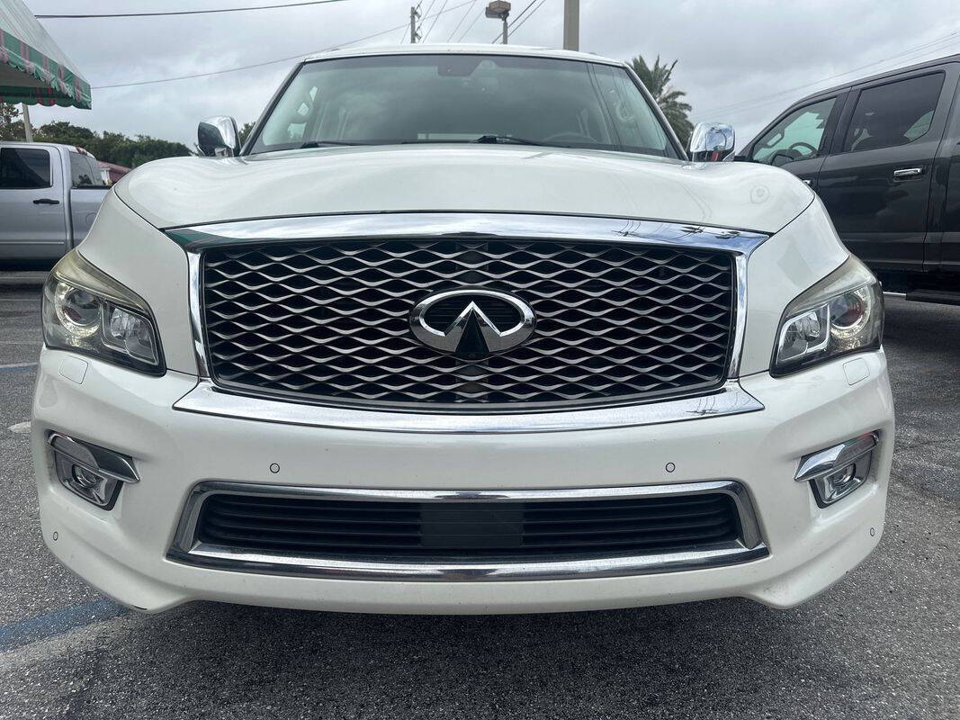 2015 INFINITI QX80 for sale at Tropical Auto Sales in North Palm Beach, FL