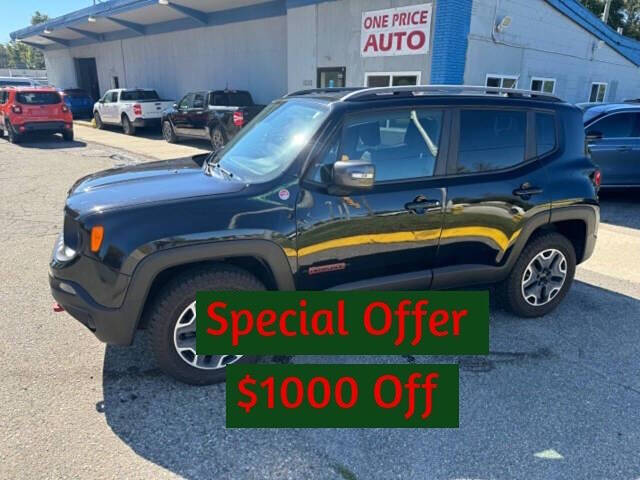 2015 Jeep Renegade for sale at ONE PRICE AUTO in Mount Clemens, MI