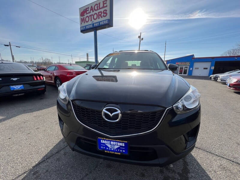 Used 2014 Mazda CX-5 Sport with VIN JM3KE4BE9E0301875 for sale in Hamilton, OH