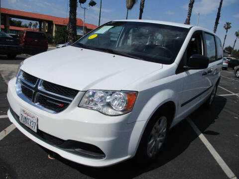 2016 Dodge Grand Caravan for sale at F & A Car Sales Inc in Ontario CA
