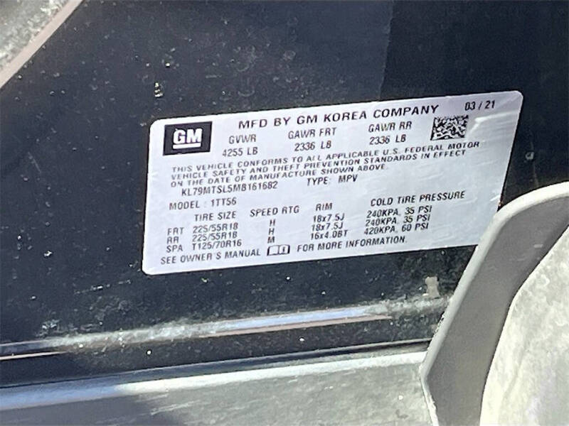 2021 Chevrolet TrailBlazer RS